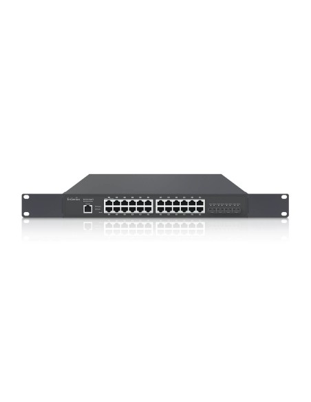 EnGenius ECS1528T switch di rete Gestito L2 L3 Gigabit Ethernet (10 100 1000) Nero