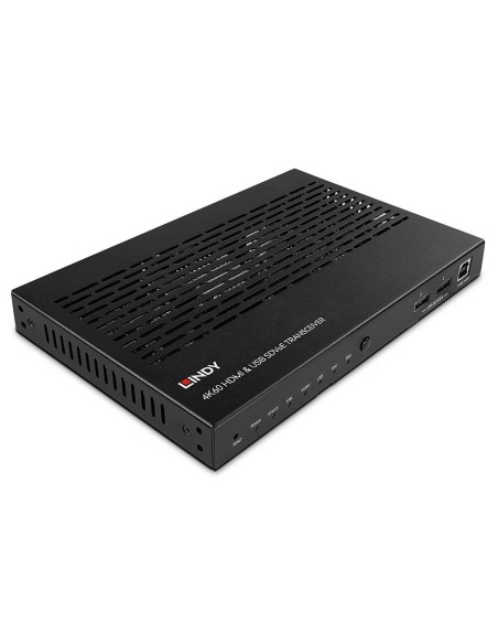 Lindy 38365 moltiplicatore AV Trasmettitore AV Nero