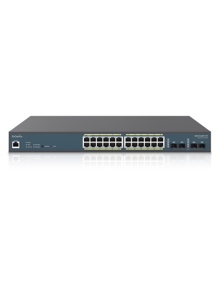 EnGenius EWS7928FP-FIT switch di rete Gestito L2 L3 Gigabit Ethernet (10 100 1000) Supporto Power over Ethernet (PoE) Grigio