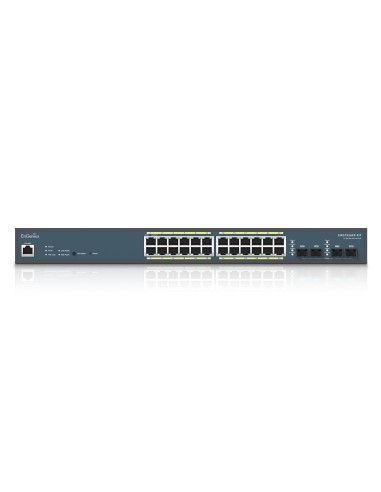 EnGenius EWS7928FP-FIT switch di rete Gestito L2 L3 Gigabit Ethernet (10 100 1000) Supporto Power over Ethernet (PoE) Grigio