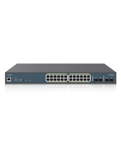 EnGenius EWS7928P-FIT switch di rete Gestito L2 L3 Gigabit Ethernet (10 100 1000) Supporto Power over Ethernet (PoE) Grigio