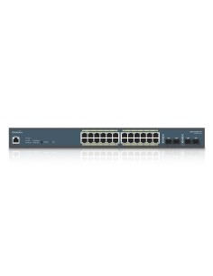 EnGenius EWS7928P-FIT switch di rete Gestito L2 L3 Gigabit Ethernet (10 100 1000) Supporto Power over Ethernet (PoE) Grigio 2