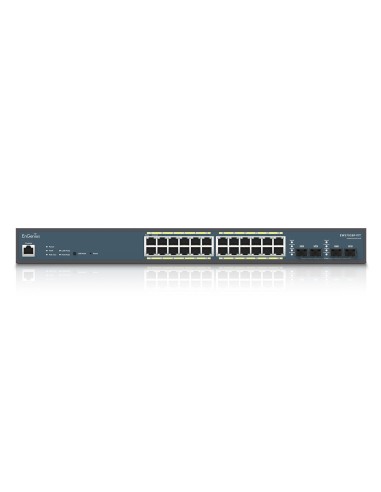 EnGenius EWS7928P-FIT switch di rete Gestito L2 L3 Gigabit Ethernet (10 100 1000) Supporto Power over Ethernet (PoE) Grigio