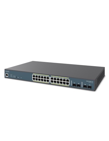 EnGenius EWS7928P-FIT switch di rete Gestito L2 L3 Gigabit Ethernet (10 100 1000) Supporto Power over Ethernet (PoE) Grigio