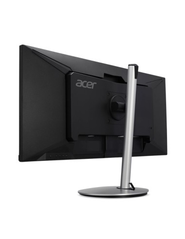 Acer CB342CU Monitor PC 86,4 cm (34") 3440 x 1440 Pixel UltraWide Quad HD LCD Nero, Argento
