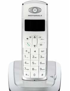 Motorola D501 Telefono DECT Identificatore di chiamata Bianco