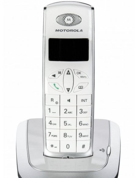 Motorola D501 Telefono DECT Identificatore di chiamata Bianco