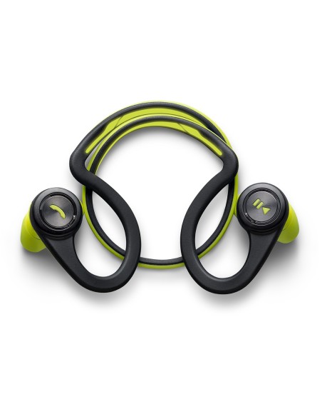 POLY BackBeat FIT Auricolare Wireless Passanuca Sport Micro-USB Bluetooth Nero, Verde