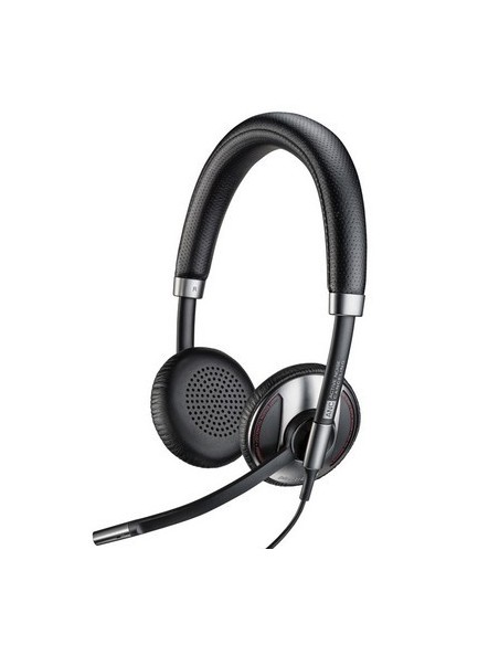 POLY C725 Auricolare Cablato A Padiglione Musica e Chiamate USB tipo A Nero