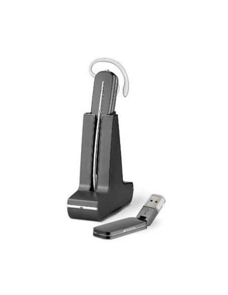POLY Savi W440A Auricolare Wireless A clip, A Padiglione, In-ear Ufficio Nero