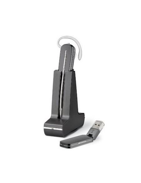 POLY Savi W440A-M Auricolare Wireless In-ear Ufficio Nero