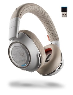 POLY Voyager 8200 UC Auricolare Con cavo e senza cavo A Padiglione Ufficio Bluetooth Beige, Bianco 2