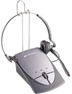 POLY S12 Auricolare Cablato A Padiglione Ufficio Grigio