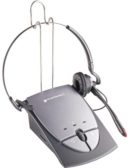 POLY S12 Auricolare Cablato A Padiglione Ufficio Grigio