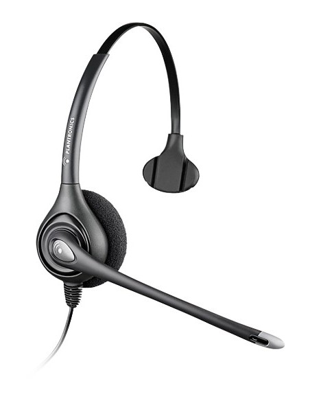 POLY HW251N Auricolare Cablato A Padiglione Ufficio Nero
