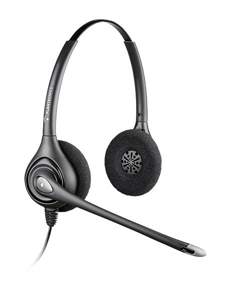 POLY SupraPlus Wideband HW261N Auricolare Cablato A Padiglione Ufficio Nero