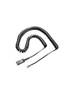 POLY 38340-01 cavo telefonico 4 m Nero