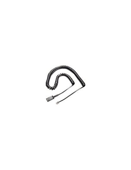 POLY 38340-01 cavo telefonico 4 m Nero