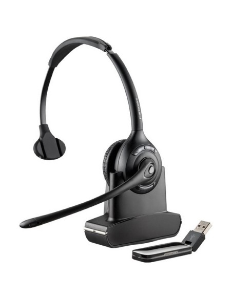 POLY SAVI W410-M Auricolare Con cavo e senza cavo A Padiglione Ufficio Nero