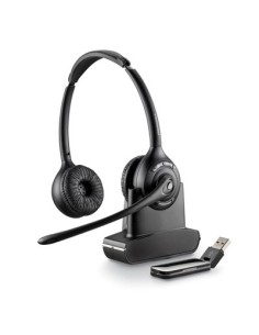 POLY SAVI W420 Auricolare Con cavo e senza cavo A Padiglione Ufficio Nero