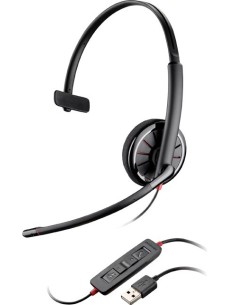 POLY Blackwire C310 Auricolare Cablato A Padiglione Musica e Chiamate Nero