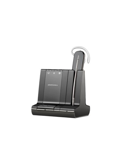POLY W745 Auricolare Con cavo e senza cavo A clip Ufficio Bluetooth Nero