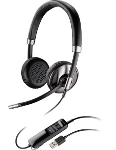 POLY C720-M Auricolare Con cavo e senza cavo A Padiglione Musica e Chiamate Bluetooth Nero