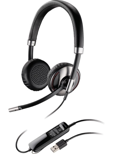 POLY C720-M Auricolare Con cavo e senza cavo A Padiglione Musica e Chiamate Bluetooth Nero