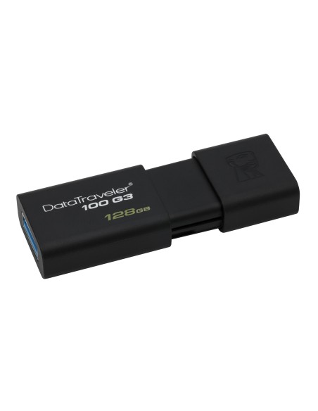 Kingston Technology DataTraveler 100 G3 unità flash USB 128 GB USB tipo A 3.2 Gen 1 (3.1 Gen 1) Nero