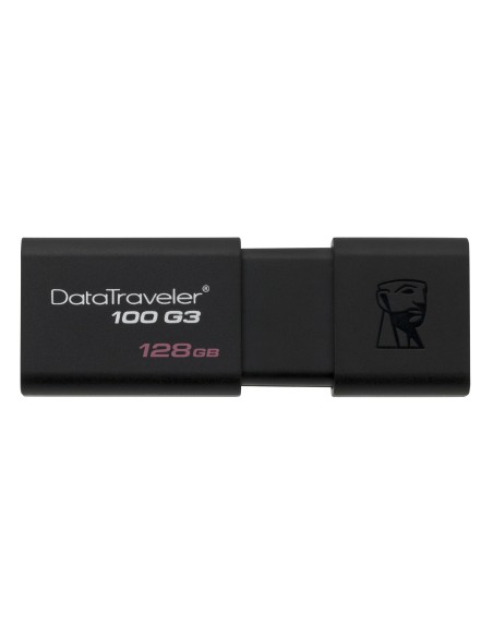 Kingston Technology DataTraveler 100 G3 unità flash USB 128 GB USB tipo A 3.2 Gen 1 (3.1 Gen 1) Nero