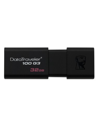 Kingston Technology DataTraveler 100 G3 unità flash USB 32 GB USB tipo A 3.2 Gen 1 (3.1 Gen 1) Nero