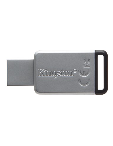 Kingston Technology DataTraveler 50 128GB unità flash USB USB tipo A 3.2 Gen 1 (3.1 Gen 1) Nero, Argento