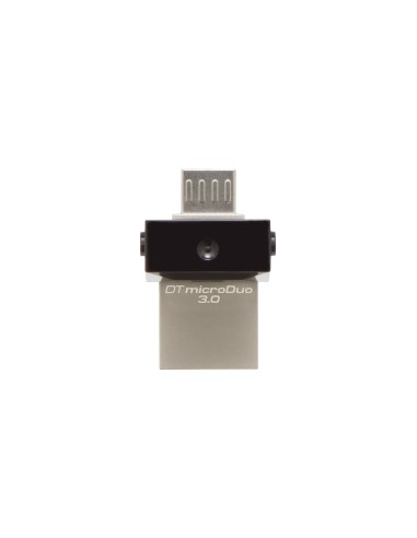 Kingston Technology DataTraveler 32GB microDuo 3.0 unità flash USB USB Type-A   Micro-USB 3.2 Gen 1 (3.1 Gen 1) Nero