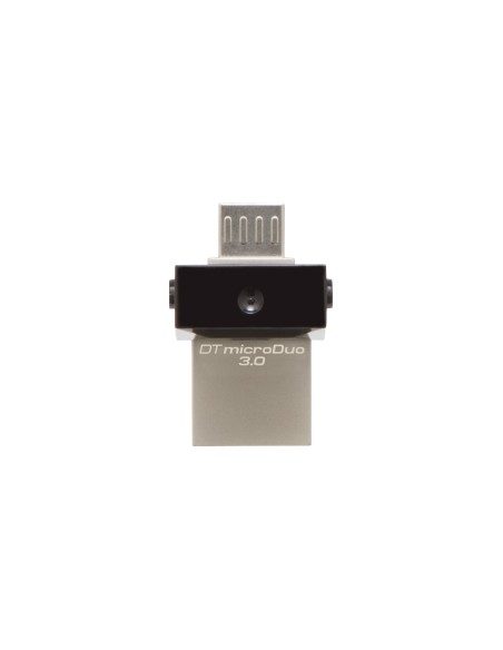 Kingston Technology DataTraveler 32GB microDuo 3.0 unità flash USB USB Type-A   Micro-USB 3.2 Gen 1 (3.1 Gen 1) Nero
