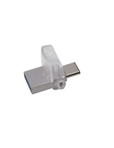 Kingston Technology DataTraveler microDuo 3C 64GB unità flash USB USB Type-A   USB Type-C 3.2 Gen 1 (3.1 Gen 1) Nero