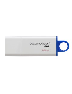 Kingston Technology DataTraveler G4 unità flash USB 16 GB USB tipo A 3.2 Gen 1 (3.1 Gen 1) Blu, Bianco