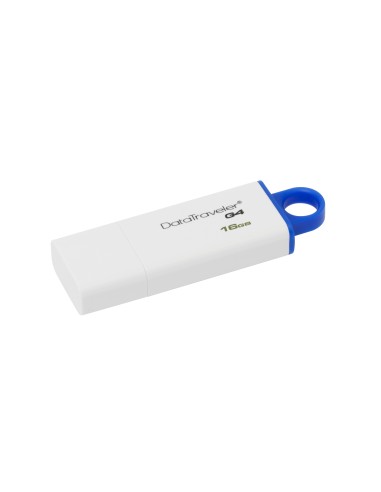 Kingston Technology DataTraveler G4 unità flash USB 16 GB USB tipo A 3.2 Gen 1 (3.1 Gen 1) Blu, Bianco