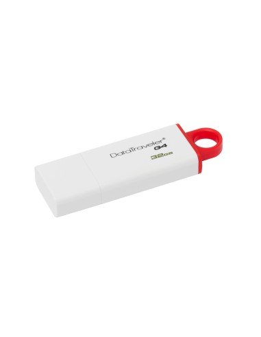 Kingston Technology DataTraveler G4 unità flash USB 32 GB USB tipo A 3.2 Gen 1 (3.1 Gen 1) Rosso, Bianco