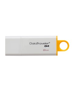 Kingston Technology DataTraveler G4 unità flash USB 8 GB USB tipo A 3.2 Gen 1 (3.1 Gen 1) Bianco, Giallo