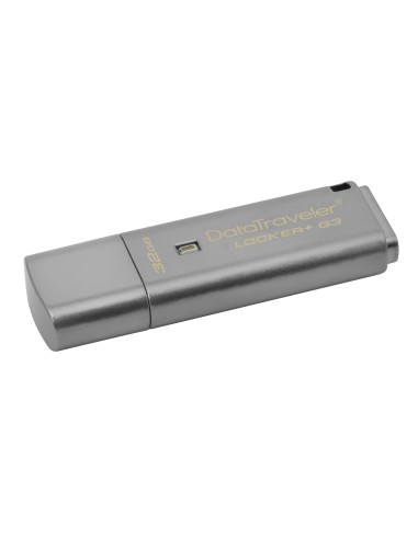 Kingston Technology DataTraveler Locker+ G3 32GB unità flash USB USB tipo A 3.2 Gen 1 (3.1 Gen 1) Argento