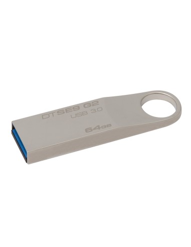 Kingston Technology DataTraveler SE9 G2 64GB unità flash USB USB tipo A 3.2 Gen 1 (3.1 Gen 1) Argento