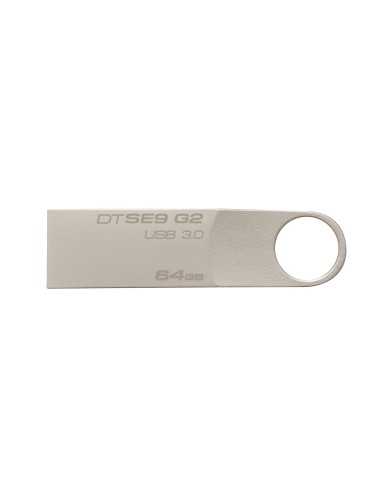 Kingston Technology DataTraveler SE9 G2 64GB unità flash USB USB tipo A 3.2 Gen 1 (3.1 Gen 1) Argento