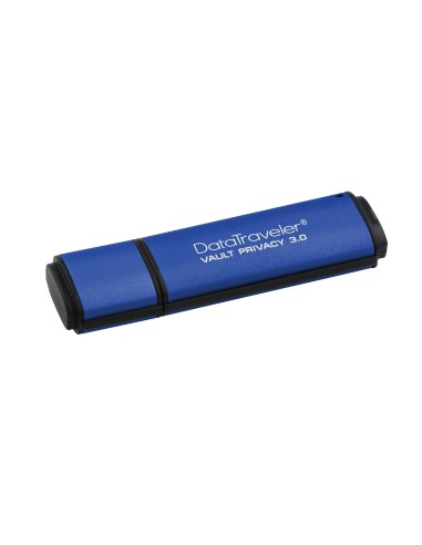 Kingston Technology DataTraveler Vault Privacy 3.0 16GB unità flash USB USB tipo A 3.2 Gen 1 (3.1 Gen 1) Blu