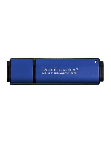 Kingston Technology DataTraveler Vault Privacy 3.0 16GB unità flash USB USB tipo A 3.2 Gen 1 (3.1 Gen 1) Blu