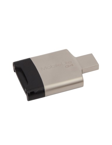 Kingston Technology MobileLite G4 lettore di schede USB 3.2 Gen 1 (3.1 Gen 1) Nero, Grigio