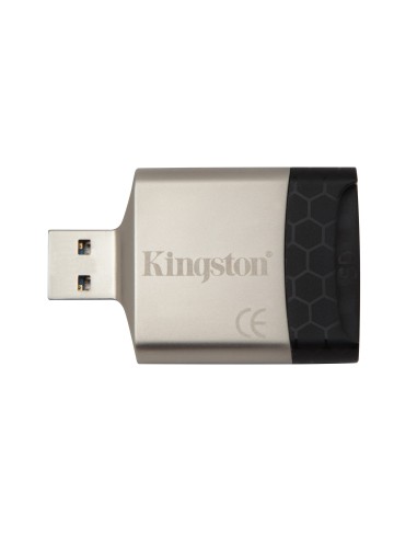 Kingston Technology MobileLite G4 lettore di schede USB 3.2 Gen 1 (3.1 Gen 1) Nero, Grigio