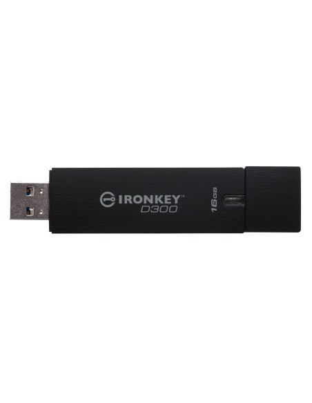 Kingston Technology IronKey IKD300 16GB unità flash USB USB tipo A 3.2 Gen 1 (3.1 Gen 1) Nero
