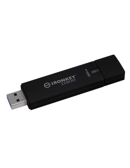 Kingston Technology IronKey IKD300 32GB unità flash USB USB tipo A 3.2 Gen 1 (3.1 Gen 1) Nero