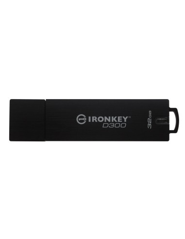 Kingston Technology IronKey IKD300 32GB unità flash USB USB tipo A 3.2 Gen 1 (3.1 Gen 1) Nero