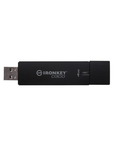 Kingston Technology IronKey IKD300 4GB unità flash USB USB tipo A 3.2 Gen 1 (3.1 Gen 1) Nero